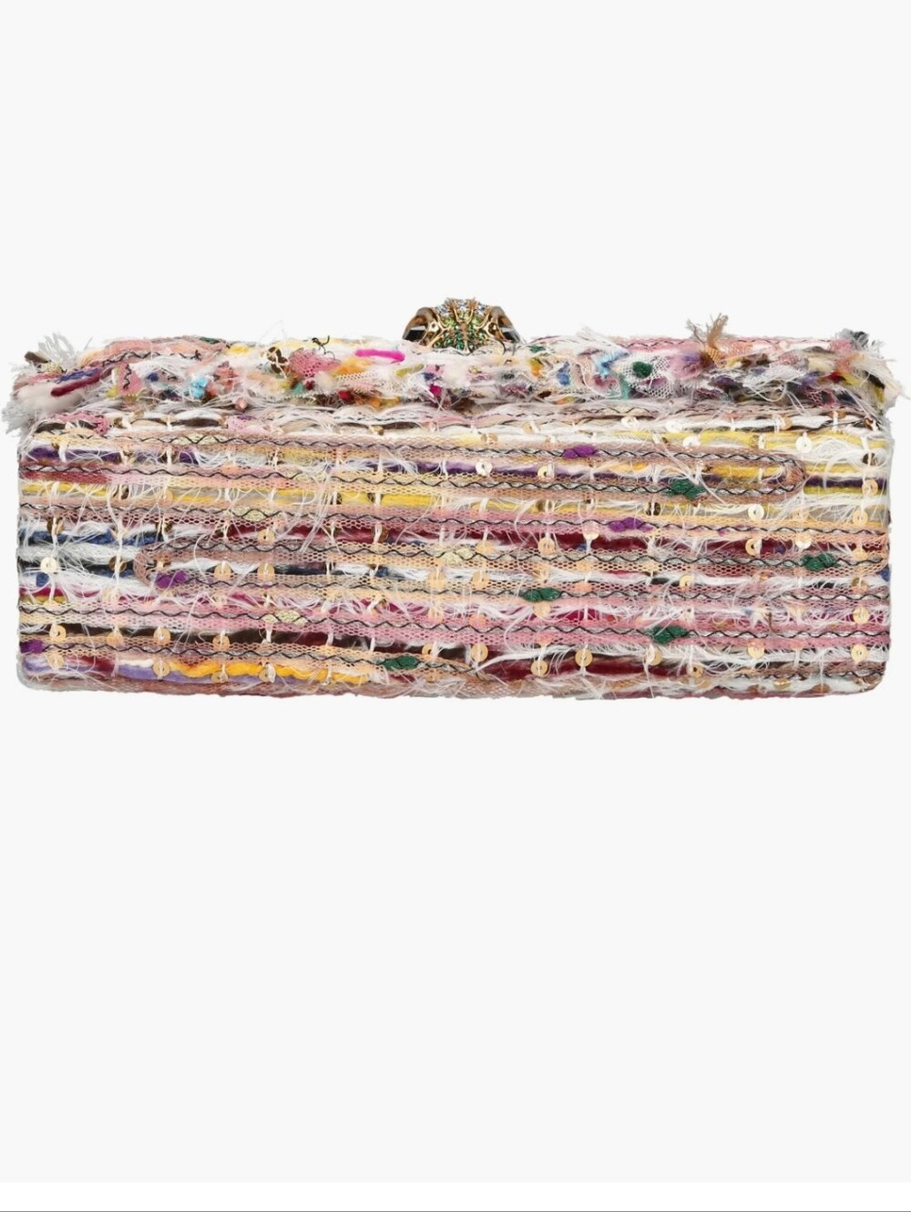 Kurt Geiger Tweed Sequin Crossbody Bag Nwot - Picture 5 of 12